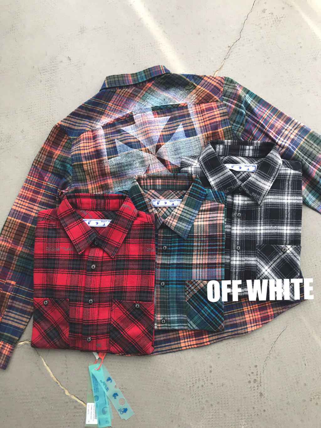 Off-White FLANNEL CHECK SHIRT 2020